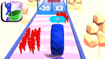 Control Runner - All Levels Gameplay Android,ios (Levels 1-6)