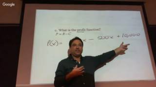 MAC2233 Business Calc Day 1 Ch 1 Part 1 TR 8:30 am