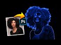 Create a Neon Glow Line Art Effect in Photoshop