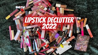 Lipstick Declutter 2022