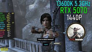 Tomb Raider 2013 RTX 5070 HIGH 1440P