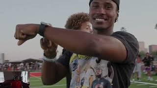 Yae reacts to 6'8 Pro Receiver Lined Up & Was UNSTOPPABLE! (AZ 1on1's For $10K)