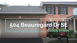 Sample Of Video Home Walkthrough | 504 Beauregard Dr