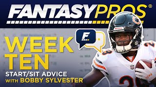 Live: Week 10 Start\/Sit (2019 Fantasy Football)