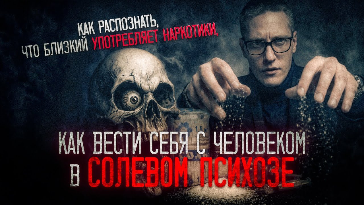 Как понять,что близкий употребляет соли?/Признаки/Что делать родным с человеком в солевом психозе