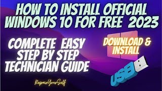 How to Install Windows 10 from USB (2023): Step-by-Step Guide