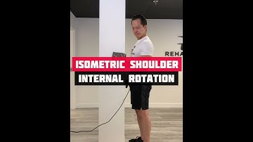 Isometric Shoulder Internal Rotation - Rotator Cuff & Subscapularis Exercise
