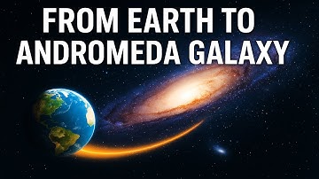 From Earth to Andromeda Galaxy | 2.5 Million Light-Year Journey Through Space Engine
