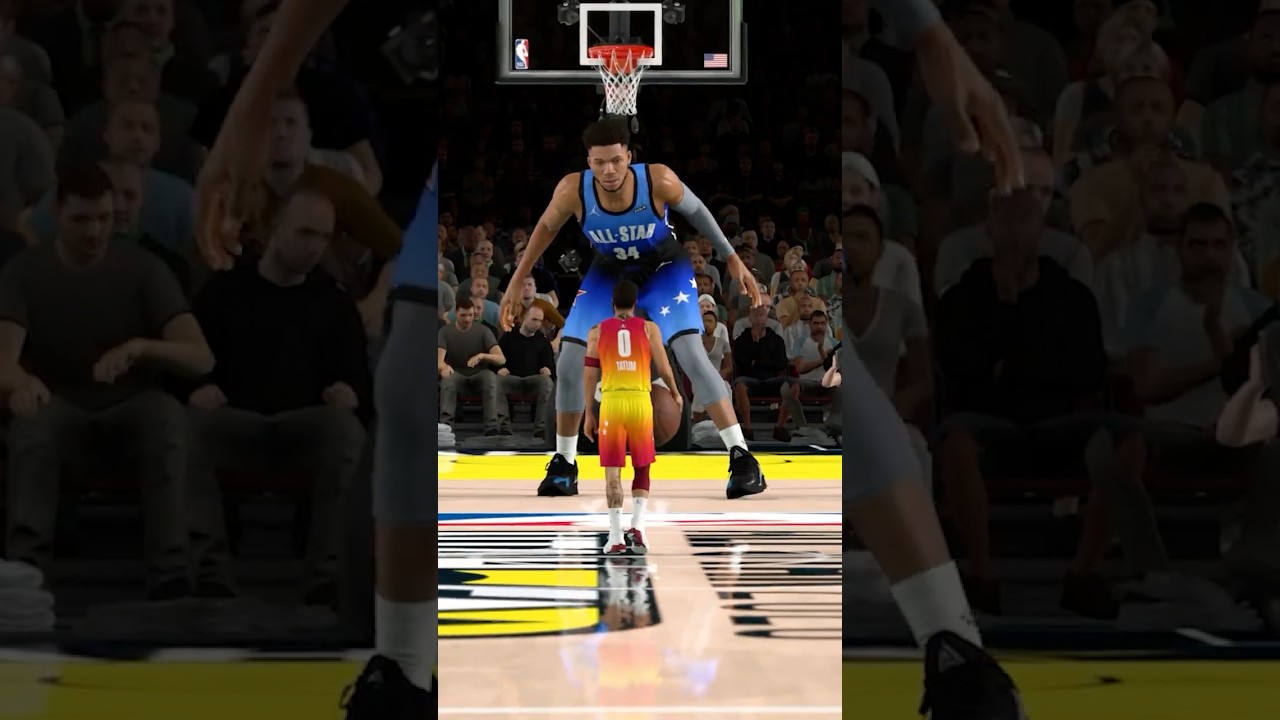 Can a Tiny NBA Player Block a Giant?