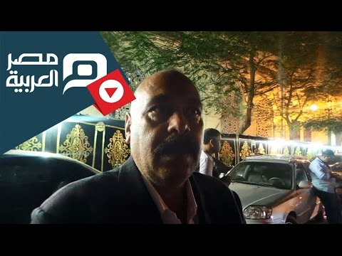 مصر العربية | شبيه خالد صالح يفاجئ الحاضرين بعزائه