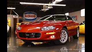 2002 Camaro SS - LIKE NEW, Only 9,780 Miles, 6-Speed - Seven Hills Motorcars