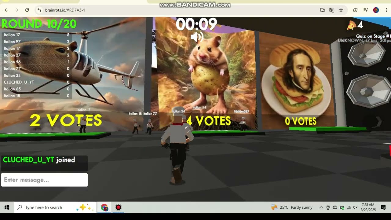 italian Brainrot Quiz.io Meme Voting Game - Play Italian Brainrot Quiz io Online