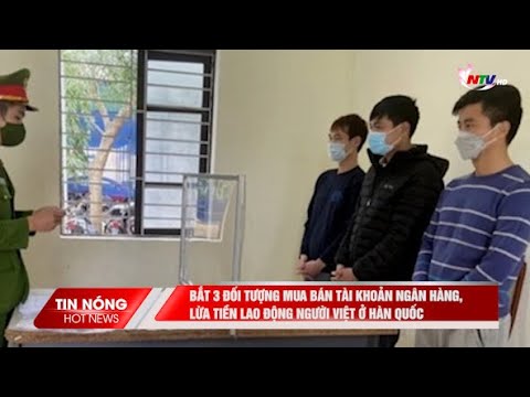 Video Bắt 3 đối tượng mua bán tài khoản ngân hàng, lừa tiền... - youtube