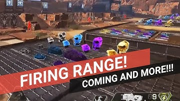 Apex legends Firing Range Coming - Halloween Night Mode Preview - Charge Rifle nerf and more!