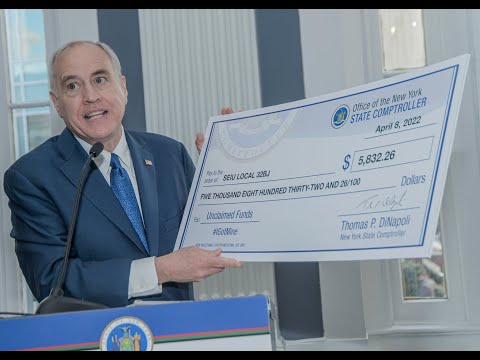 State Comptroller DiNapoli Reminds New Yorkers To Claim Their Lost Money