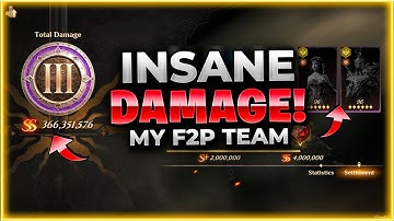 DEAL CRAZY DAMAGE With This Team, Builds & Skill Timing!! Dragonheir: Silent Gods x Dragonstride