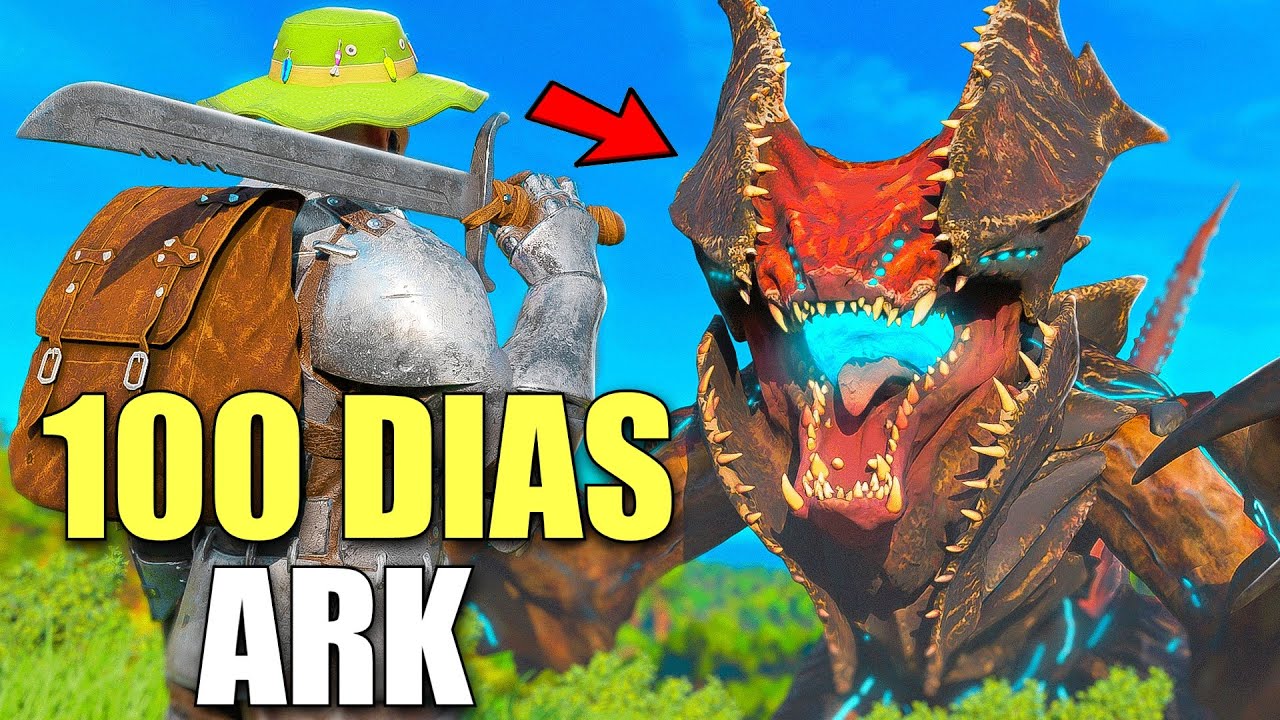 Sobrevivo 100 DIAS con los KAIJUS MAS FUERTES de ARK... #4