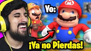 SI PIERDO, PASA ALGO RANDOM 😳 | SUPER MARIO MAKER 2