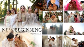 A NEW BEGINNING ♥️ | Iqra & Areeb Nikkah Highlights | Fashion Film By Sistrology