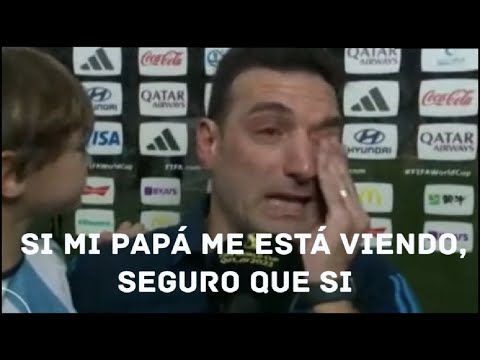 Scaloni ROMPE EN