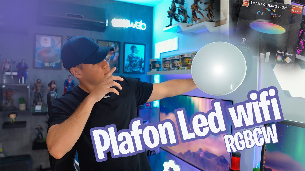 Luz de teto WIFI - Review completo e Instalação