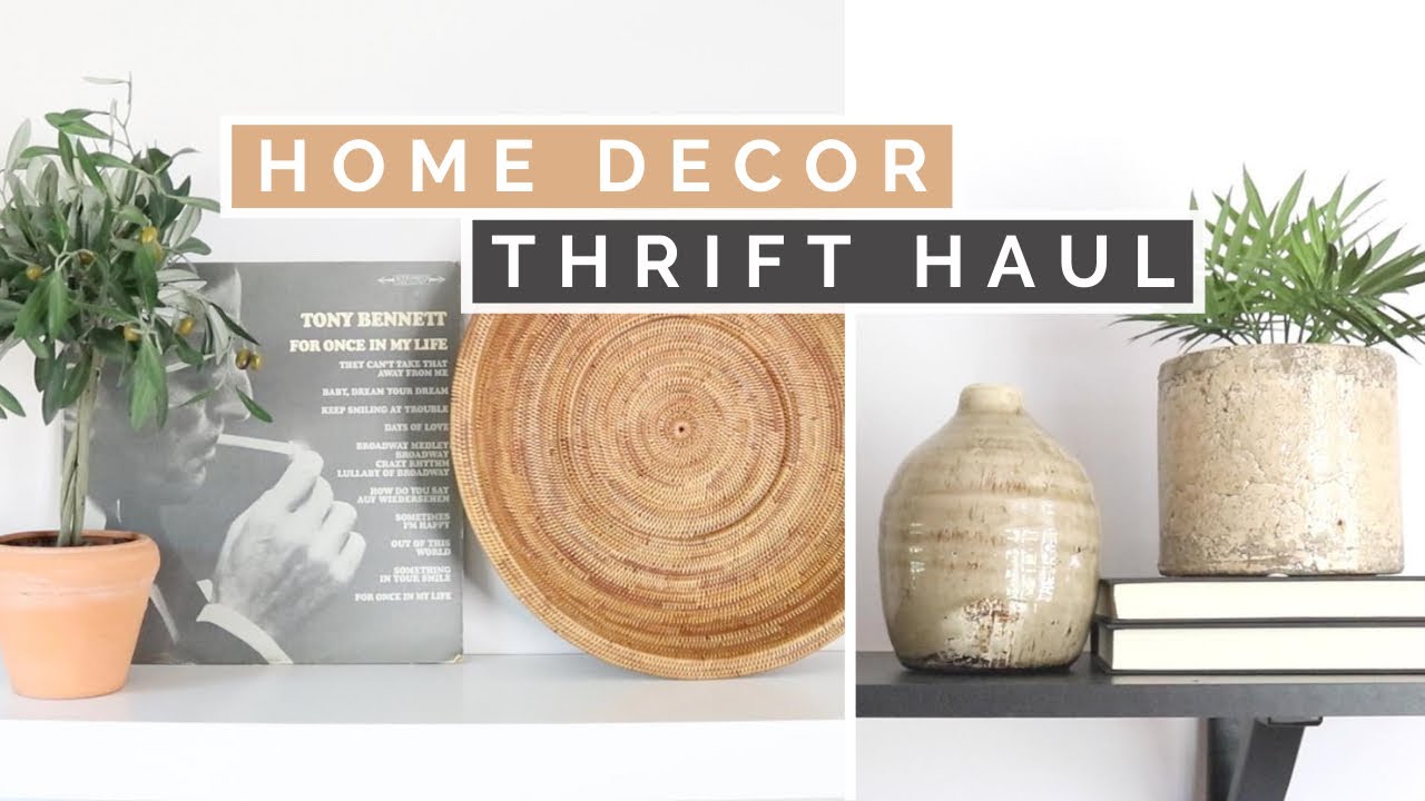 THRIFT STORE HOME DECOR HAUL HOW TO STYLE THRIFTED DECOR COME thrift-store-home-decor-haul-how-to-style-thrifted-decor-come
