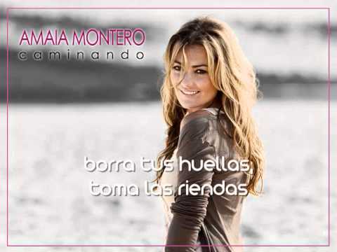 Amaia Montero Caminando Con Letra Lyrics Youtube