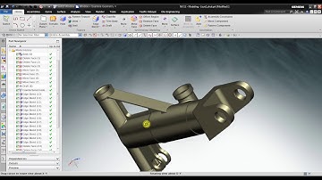 NX CAD : Move Face, Make Parallel, Make Tangent and Angular Dimension