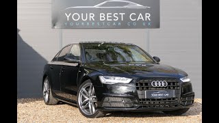 Audi A6 Saloon 2.0 TDI ultra Black Edition - WALK AROUND VIDEO REVIEW | 4K