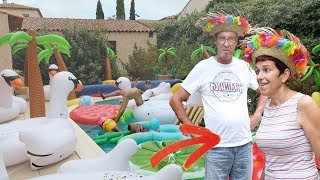 MES PARENTS DÉCOUVRENT LEUR MAISON REMPLIE DE 1000 JEUX GONFLABLES GÉANTS XXL! (PRANK EPIC RÉACTION)