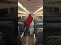 Boarding NJ Transit's Atlantic City line train for today's trip to the #Soarandshore Airshow