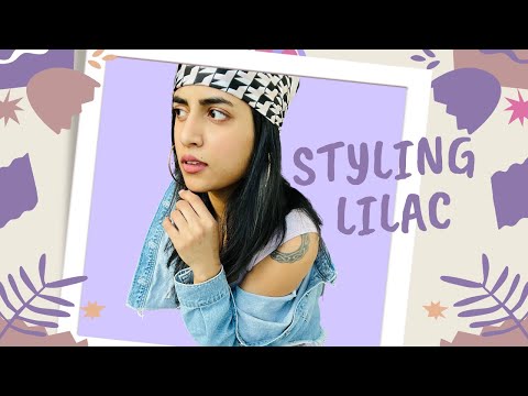 How to style LILAC | Building 7 outfits for spring 2022| Prakriti Sunny
