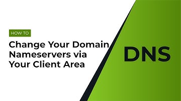 How To Change Your Domain Nameservers Via Your Smartweb Client Area