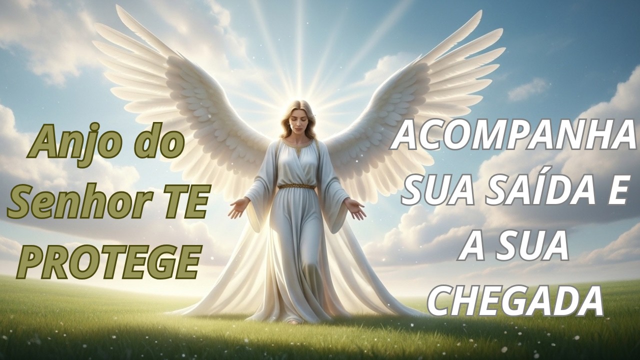 O Anjo do Senhor está guardando você agora