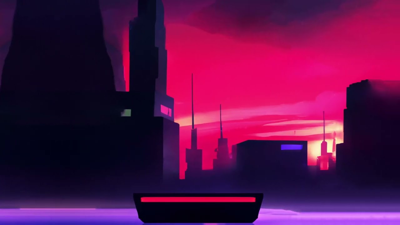 Minimal Boat Scene | Looping Background | After Effects | 2022 | 4 Hours