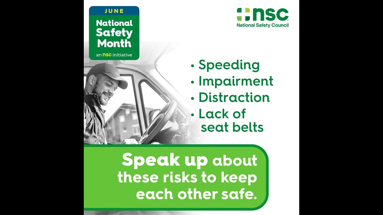 Risks on the Road- National Safety Month 2024