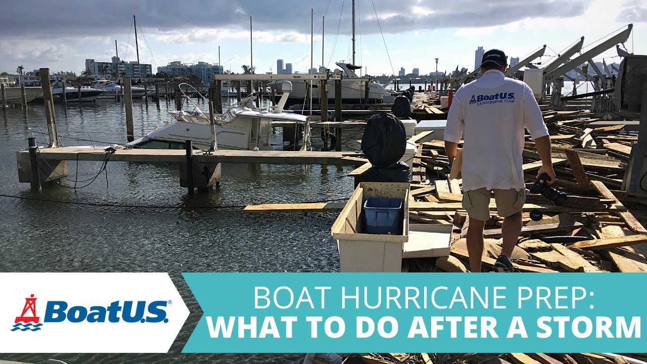 Boat Hurricane Prep: Do THESE Things FIRST After a Storm | BoatUS