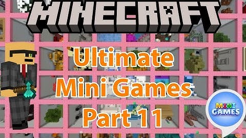 Minecraft: Ultimate Mini Games Part 11 - MOUNTAIN PARKOUR Part 2 (Challenge Map)