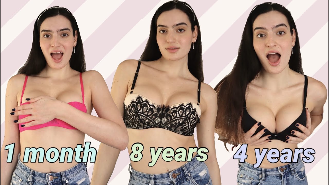 Trying On Bras From *ALL* The Years Of My TRANSITION.. (TRAGIC