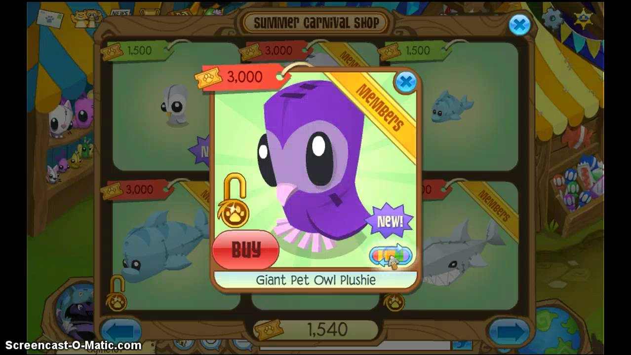 Animal Jam Pet Owl Plushie and Giant Pet Owl Plushie YouTube