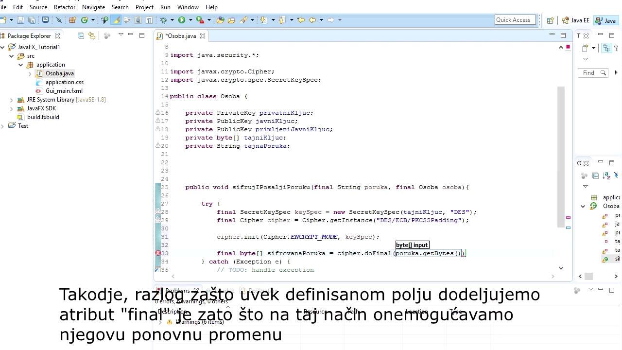 Implementation of Diffie Hellman protocol - Part 2