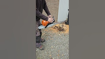 STIHL MS 362 C-M first start!