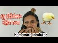 മുട്ട വിരിയിക്കാ० വീട്ടിൽ തന്നെ / Homemade incubator / hatching chickens at home/ kozhiyum kadayum..