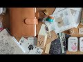 Wochendeko KW 07 2024 | Filofax Planer | Schneeglöckchen-Collage | planerbeere