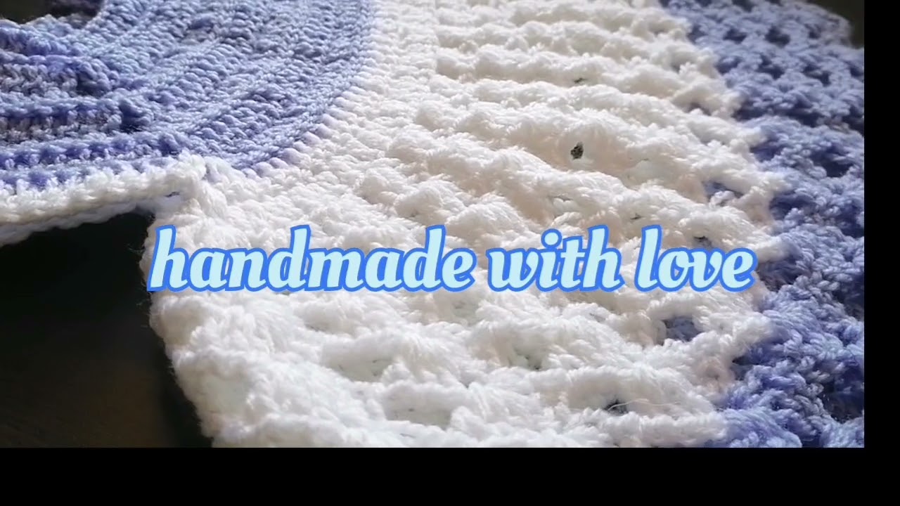 crochet / handmade baby frock