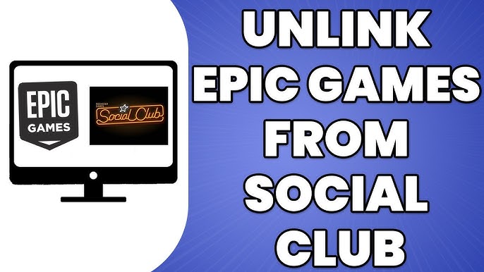 GTA V install using Epic Launcher shows unknown social club linked