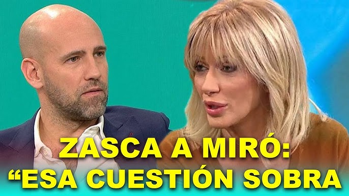 Susanna Griso LE PARA LOS PIES a Gonzalo Miró en directo: “Esa cuestión sobra” - YouTube