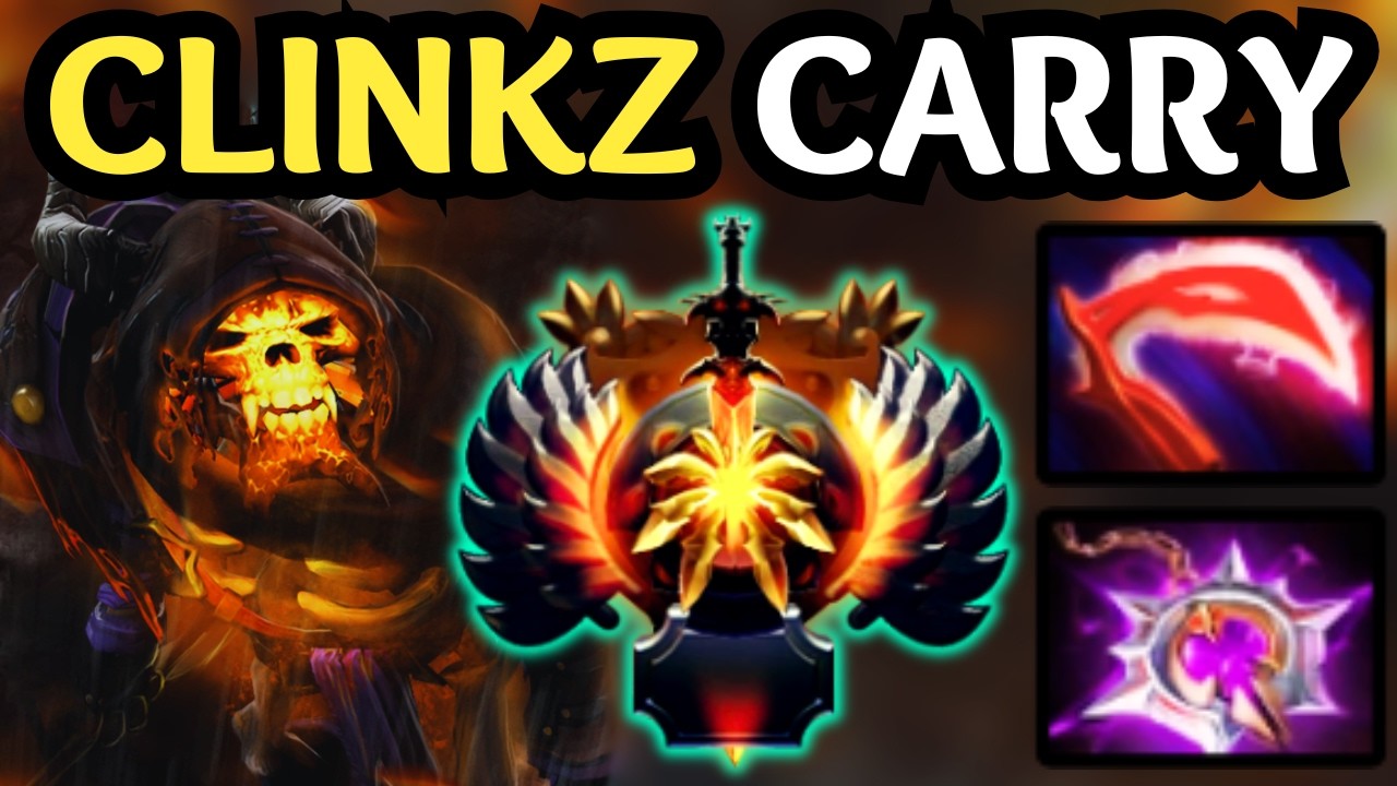 🔥 MASTER CLINKZ CARRY | FULL GAMEPLAY 🔥 DOTA 2
