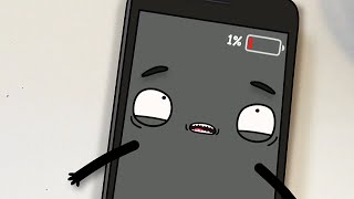 Low Battery | Cute cartoon by Ricky