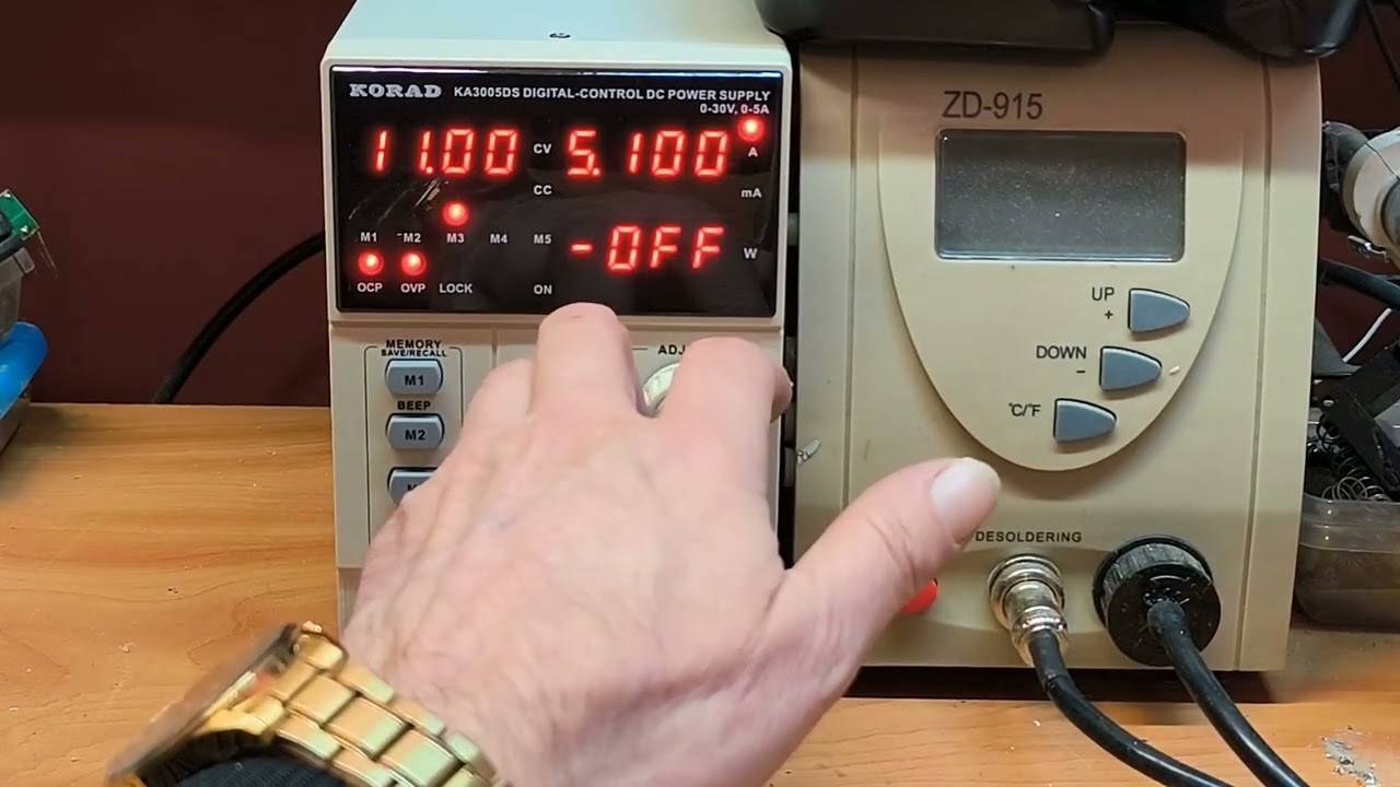 Zasilacz KORAD KA3005DS. KORAD KA3005DS power supply.